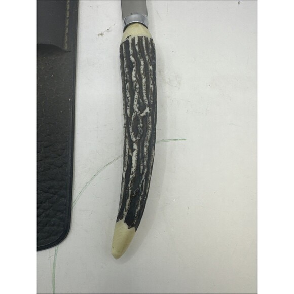 2 Vintage Crystal And Antler Or bone Letter Mail Opener Japan - Picture 7 of 11